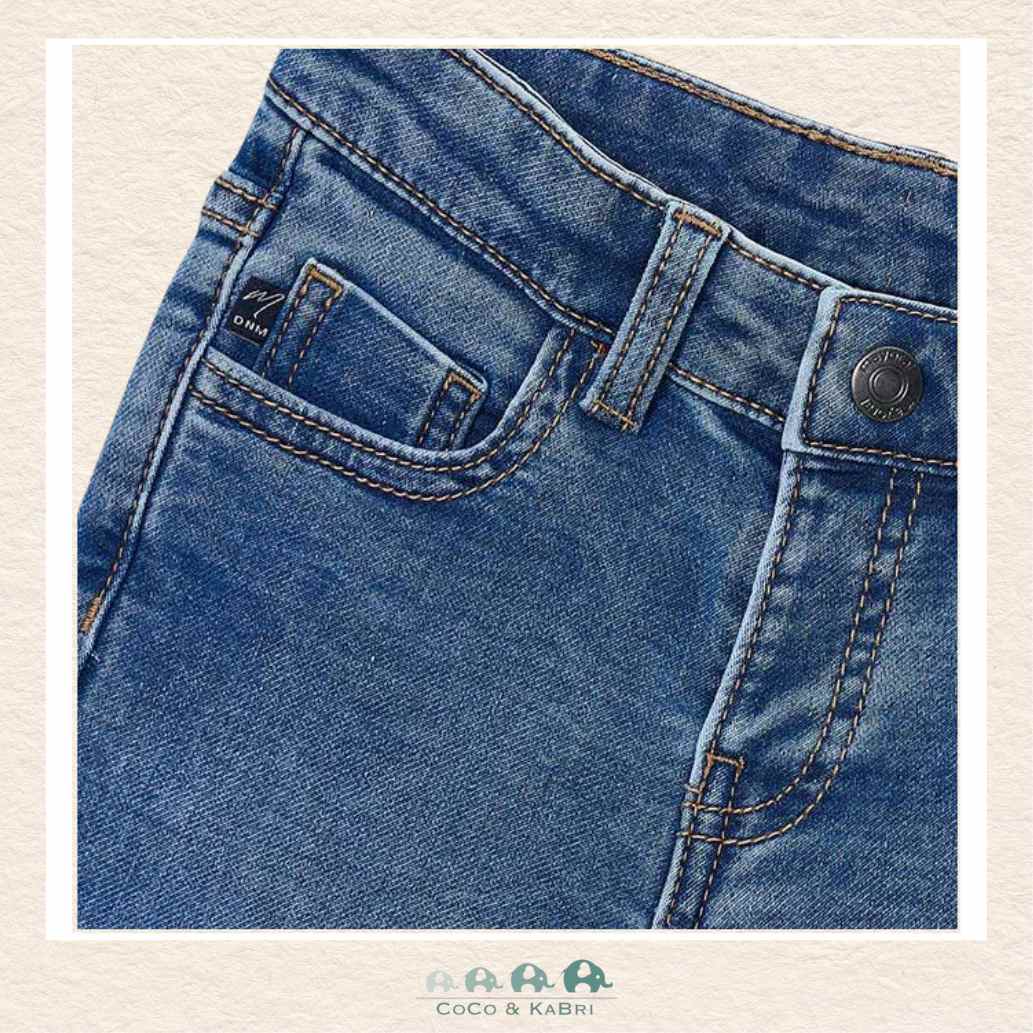 Mayoral Boys Denim Pants - Dark Wash, CoCo & KaBri Children's Boutique, Brooks Alberta Canada