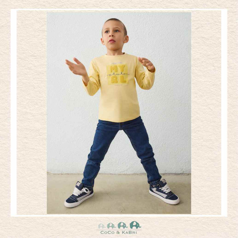 Mayoral Boys Denim Pants - Medium Wash, CoCo & KaBri Children's Boutique, Brooks Alberta Canada