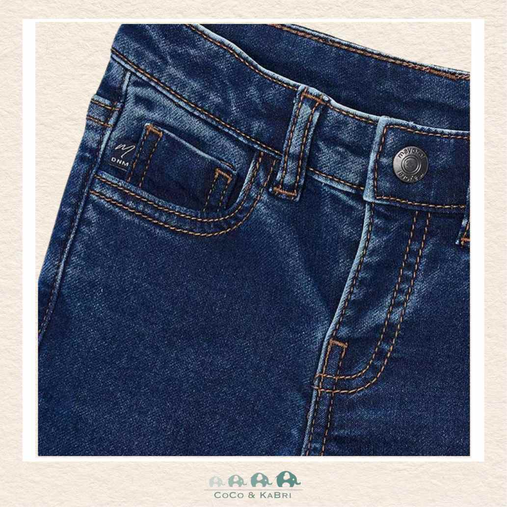 Mayoral Boys Denim Pants - Medium Wash, CoCo & KaBri Children's Boutique, Brooks Alberta Canada