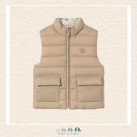 Mayoral: Boys Dinosaur Reversible Vest, CoCo & KaBri Children's Boutique, Brooks Alberta Canada