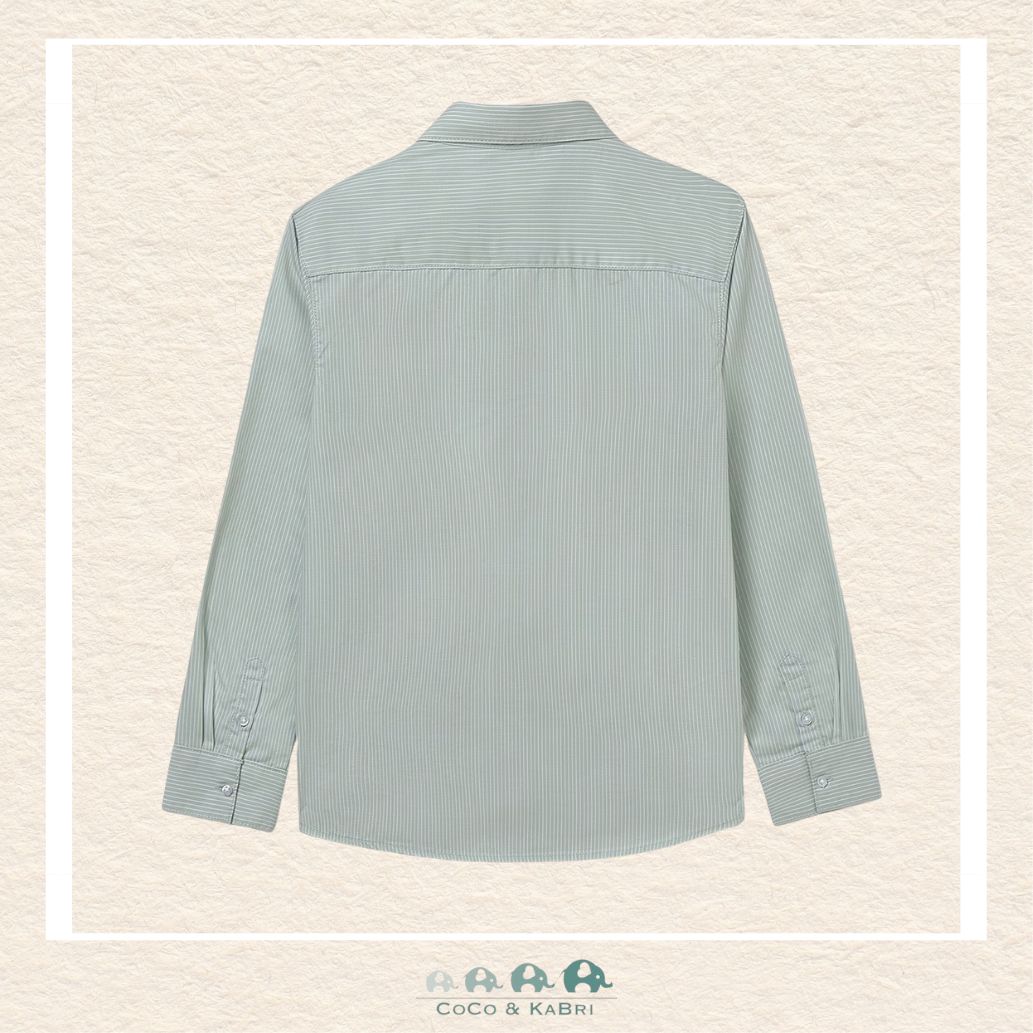 Mayoral Boys Green Button Up Dress Shirt, CoCo & KaBri Children's Boutique