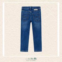 Back view of Mayoral boys medium fit denim showing the sturdy construction and quality pockets | Canada