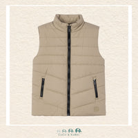 Mayoral Boys: Padded Vest - Cashew, CoCo & KaBri Children's Boutique