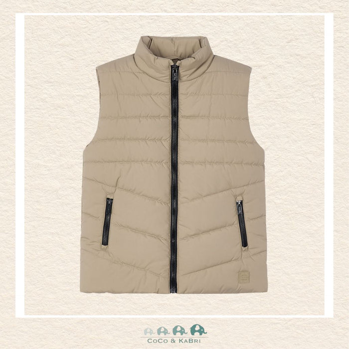 Mayoral Boys: Padded Vest - Cashew, CoCo & KaBri Children's Boutique