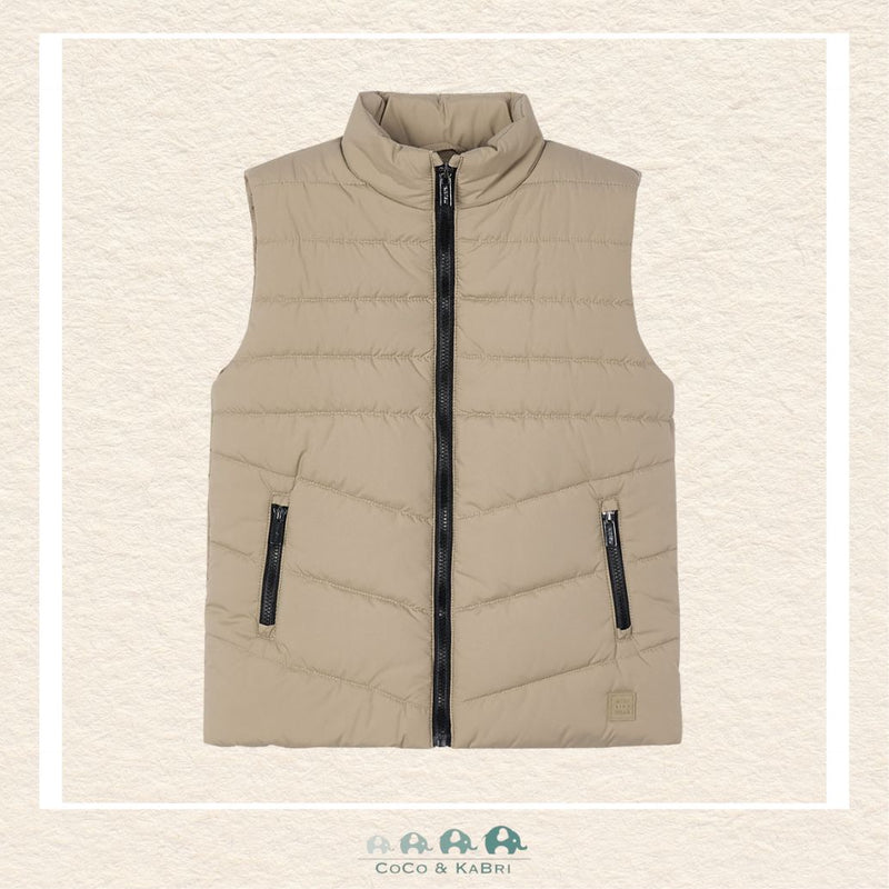 Mayoral Boys: Padded Vest - Cashew, CoCo & KaBri Children's Boutique