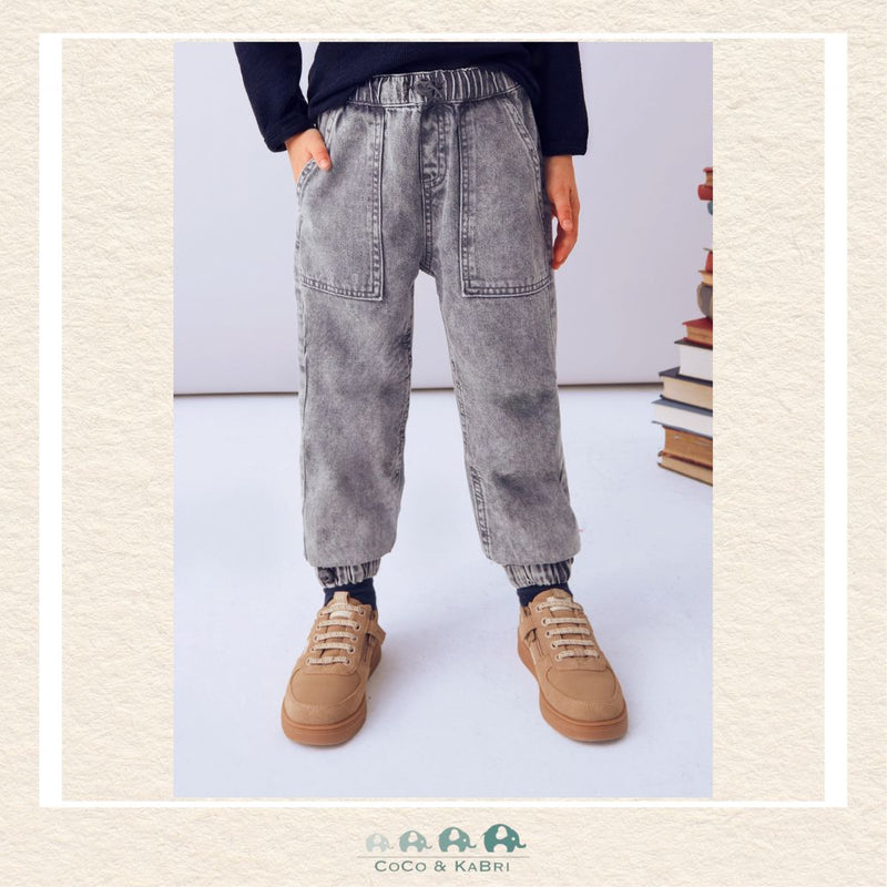 Mayoral: Boys Parachute Pants - Gray, CoCo & KaBri Children's Boutique
