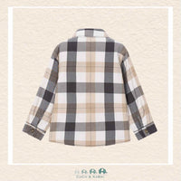 Mayoral Boys: Plaid Overshirt, CoCo & KaBri Children's Boutique, Brooks Alberta Canada