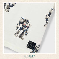 Close-up of Mayoral robot t-shirt showing the vibrant graphic detail and premium cotton texture | Canada