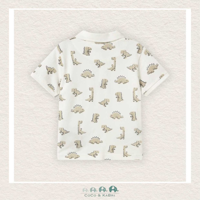 Mayoral Boys: Short Sleeve Dinosaur Polo Shirt, CoCo & KaBri Children's Boutique