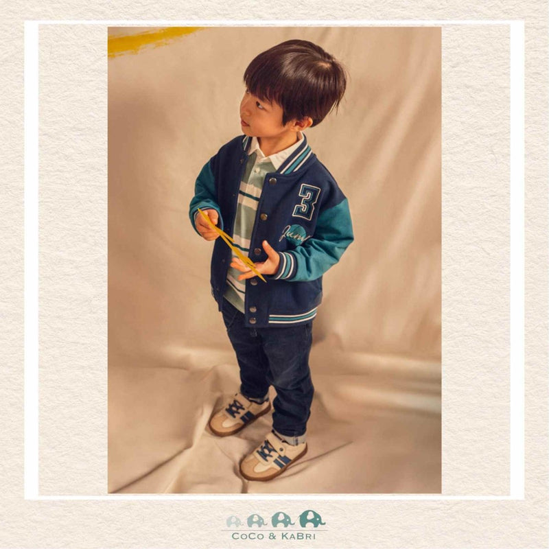 Mayoral Boys Soft Denim Jogger Denim - Blue/Black, CoCo & KaBri Children's Boutique, Brooks Alberta Canada