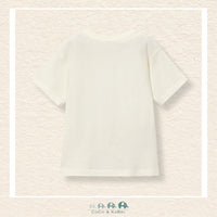 Back view of Mayoral boys short sleeve t-shirt showing the durable construction and quality fit | Canada