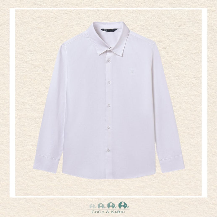 Mayoral Boys White Button Up Dress Shirt, CoCo & KaBri Children's Boutique