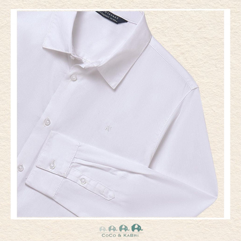Mayoral Boys White Button Up Dress Shirt, CoCo & KaBri Children's Boutique