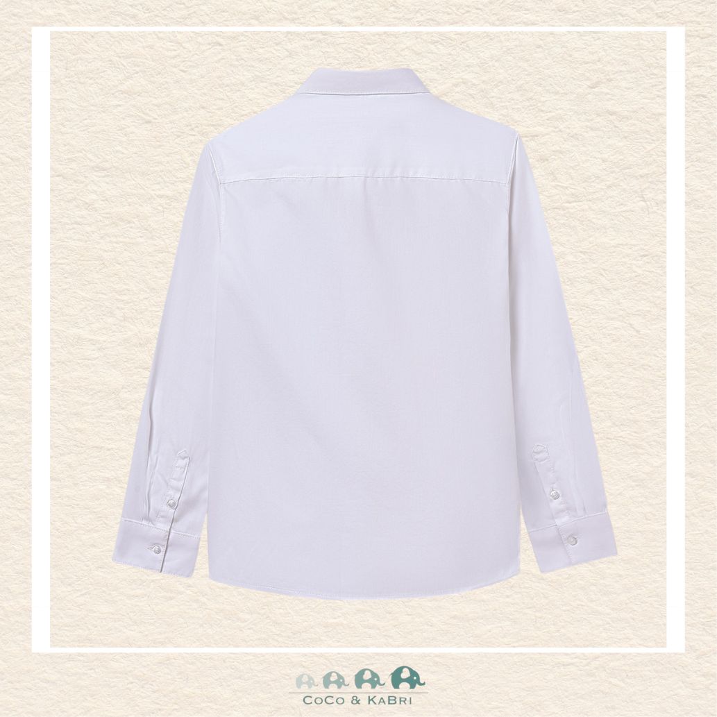Mayoral Boys White Button Up Dress Shirt, CoCo & KaBri Children's Boutique