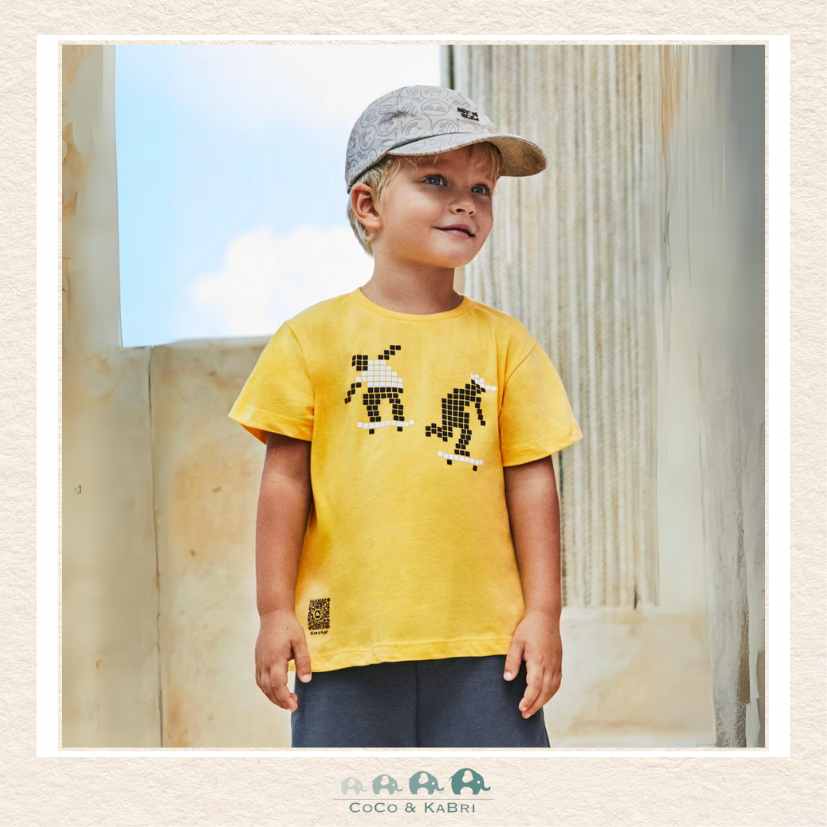 Mayoral: Boys Yellow Tshirt, CoCo & KaBri Children's Boutique