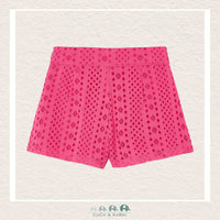 Mayoral Coral Eyelet Shorts, CoCo & KaBri Children's Boutique