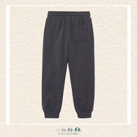 Back view of Mayoral boys cuffed joggers showing the high-quality tailoring and durable 4% elastane stretch construction | Canada