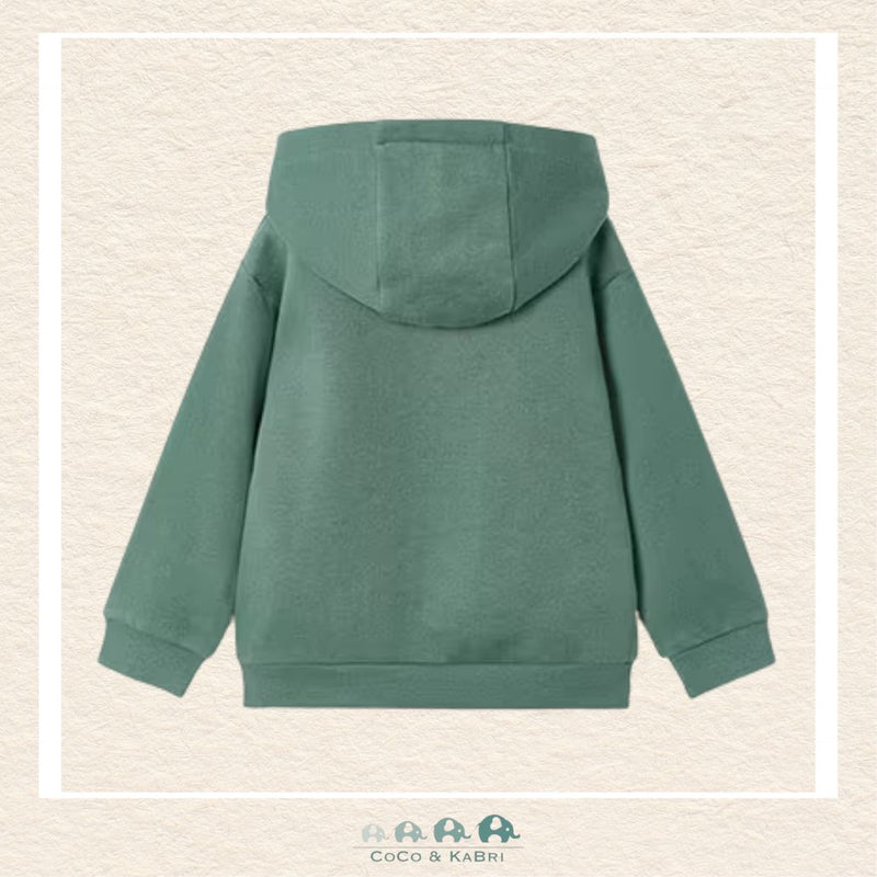 Mayoral: Embossment Dinosaur Hoodie - Fir, CoCo & KaBri Children's Boutique