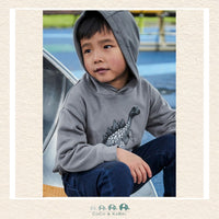Mayoral: Embossment Dinosaur Hoodie, CoCo & KaBri Children's Boutique