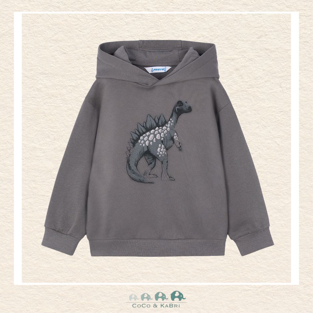 Mayoral: Embossment Dinosaur Hoodie, CoCo & KaBri Children's Boutique