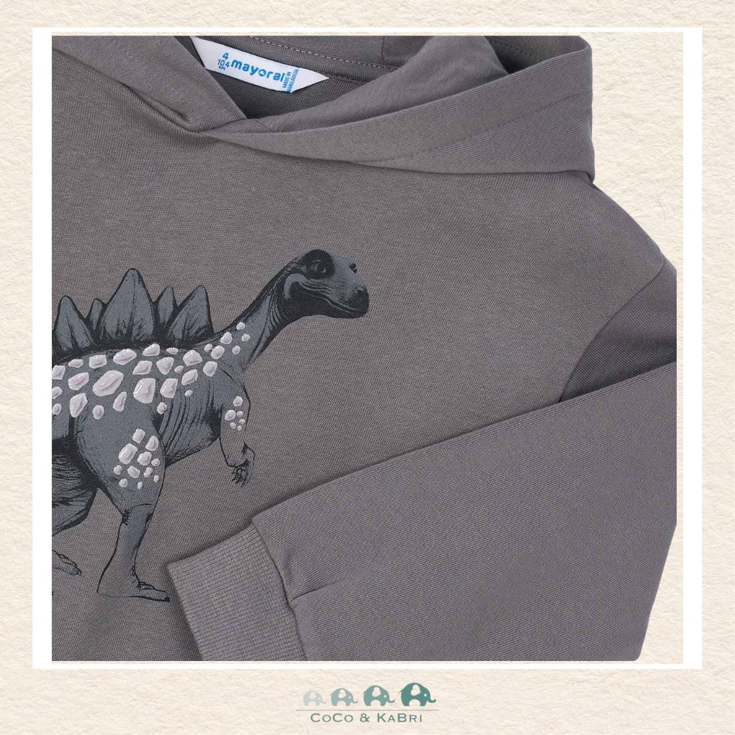 Mayoral: Embossment Dinosaur Hoodie, CoCo & KaBri Children's Boutique