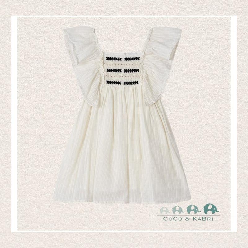 *Mayoral: Embroidered Dress with Ruffles, CoCo & KaBri Children's Boutique