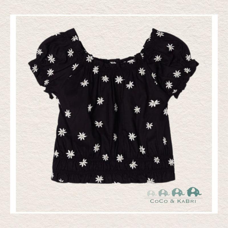 *Mayoral: Embroidered Motif Short Sleeve Top Girl, Short Sleeve girl, CoCo & KaBri, Children's Boutique