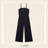 Mayoral Girl Ruffled Jumpsuit with elegant layered ruffles and 100% cotton lining | Canada