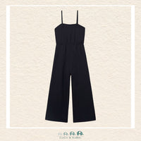 Back view of Mayoral Girl Ruffled Jumpsuit showing the contemporary cut and high-quality finish | Canada