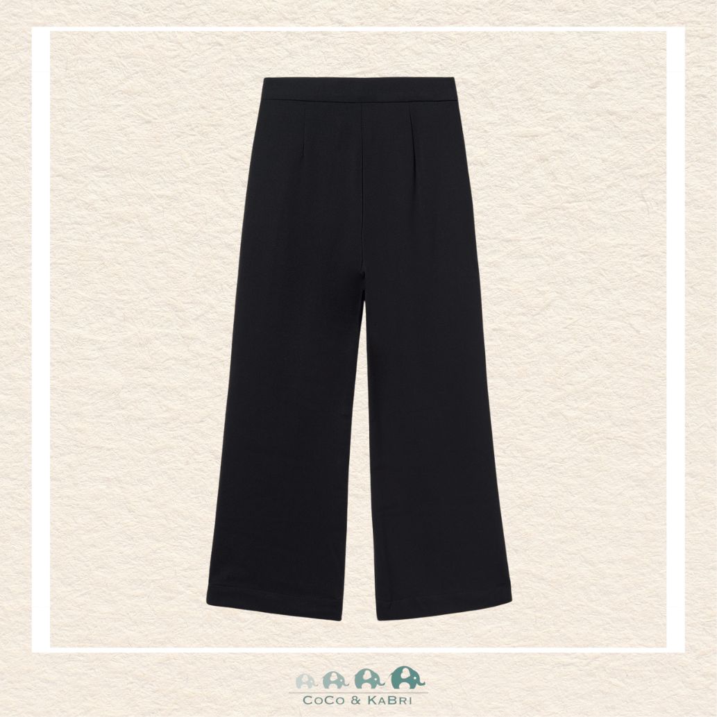 Mayoral: Girls' Black Wide Leg Pants, CoCo & KaBri Children's Boutique
