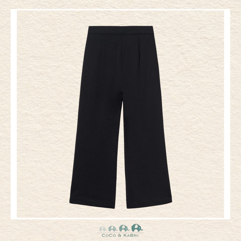 Mayoral: Girls' Black Wide Leg Pants, CoCo & KaBri Children's Boutique