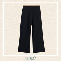 Mayoral: Girls Double Waist Pant - Black, CoCo & KaBri Children's Boutique