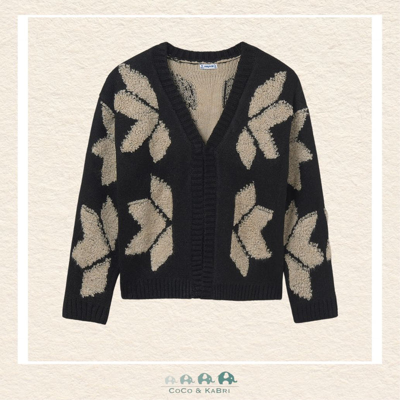 Mayoral Girls' Jacquard Print Cardigan, CoCo & KaBri Children's Boutique