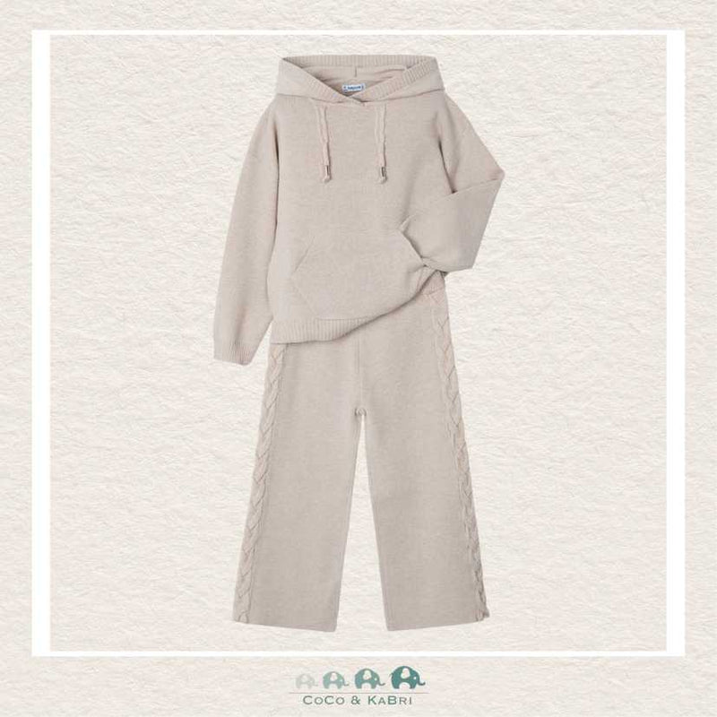 Mayoral Girls Knit Pant & Hoodie Set, CoCo & KaBri Children's Boutique