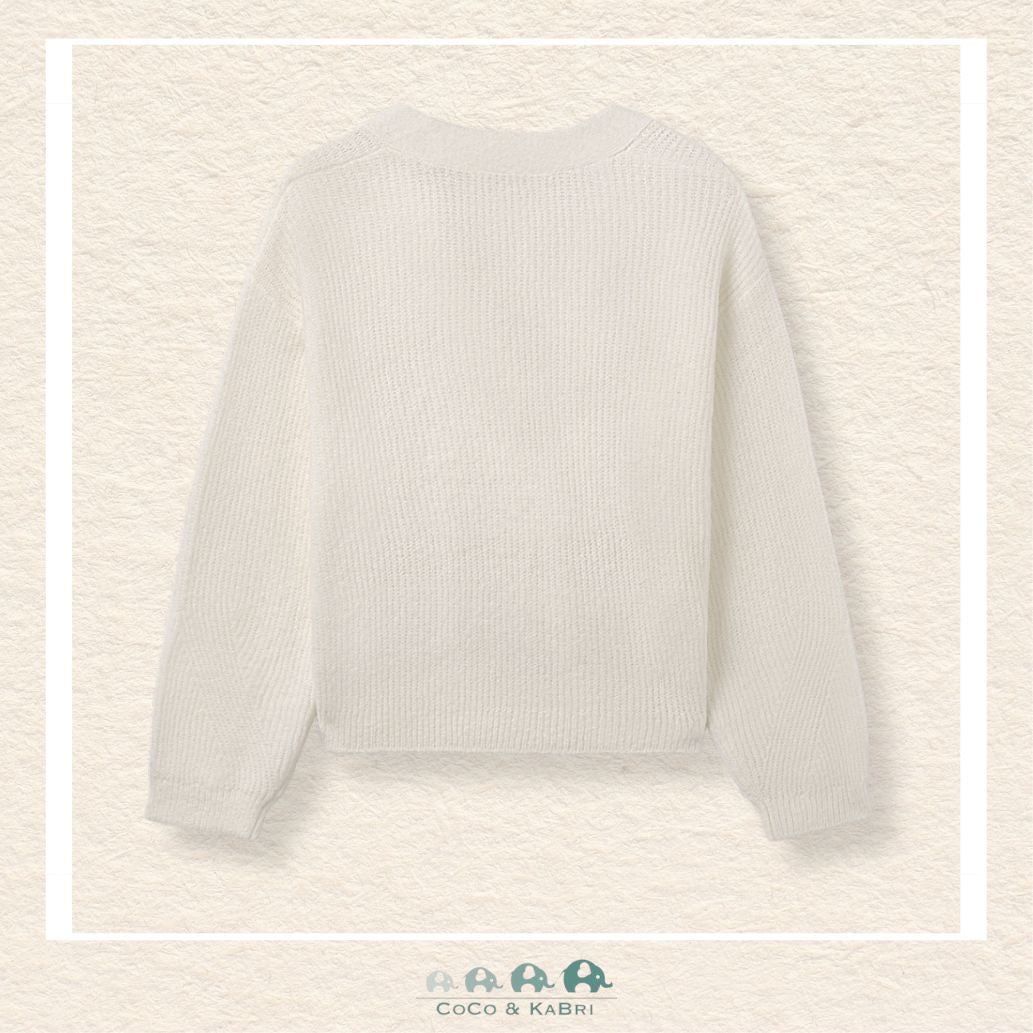 Mayoral Girls Knitted Cardigan - Natural, CoCo & KaBri Children's Boutique