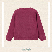 Mayoral: Girls Metallic Knit Sweater Knitted, CoCo & KaBri Children's Boutique