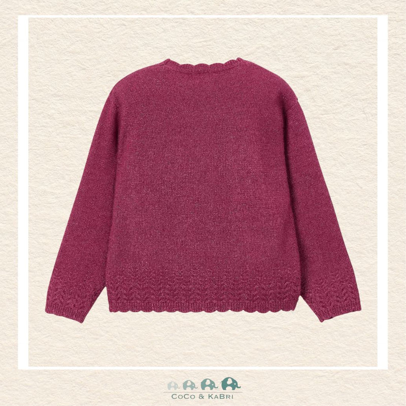 Mayoral: Girls Metallic Knit Sweater Knitted, CoCo & KaBri Children's Boutique