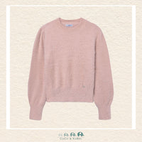 Mayoral Girls' Pink Faux Fur Sweater, CoCo & KaBri Children's Boutique