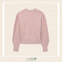 Mayoral Girls' Pink Faux Fur Sweater, CoCo & KaBri Children's Boutique
