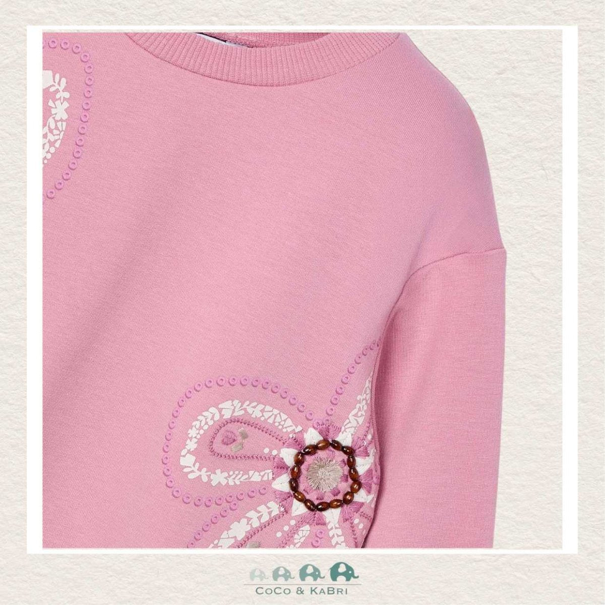 Mayoral Girls Pink Pullover, CoCo & KaBri Children's Boutique