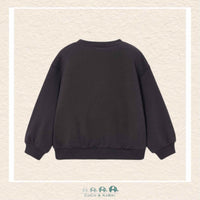 Mayoral: Girls Puppy Pullover - Coal, CoCo & KaBri Children's Boutique, Brooks Alberta Canada