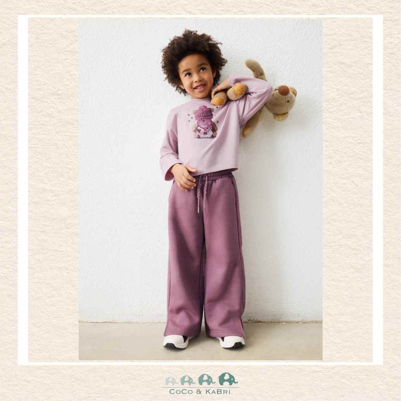 Mayoral Girls Purple Pants, CoCo & KaBri Children's Boutique, Brooks Alberta Canada