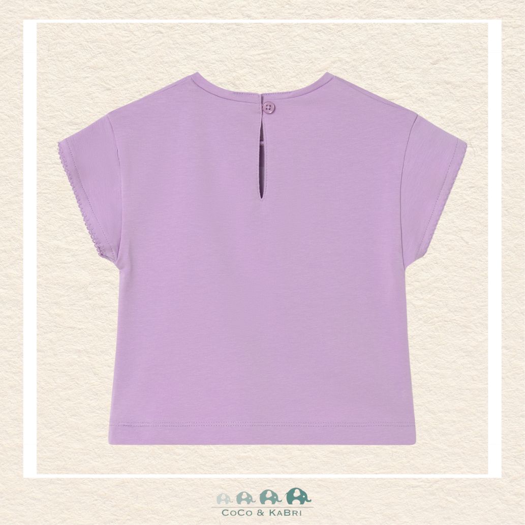 Back view of Mayoral girls top showing the high-quality tailoring and durable play-ready construction | Canada