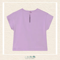 Back view of Mayoral girls top showing the high-quality tailoring and durable play-ready construction | Canada