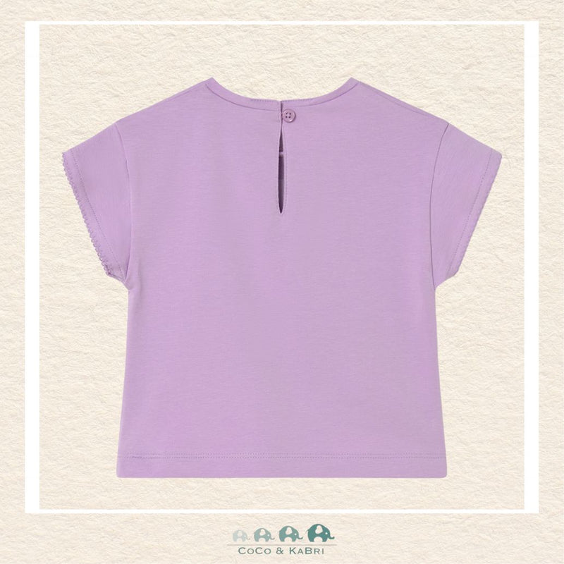 Back view of Mayoral girls top showing the high-quality tailoring and durable play-ready construction | Canada