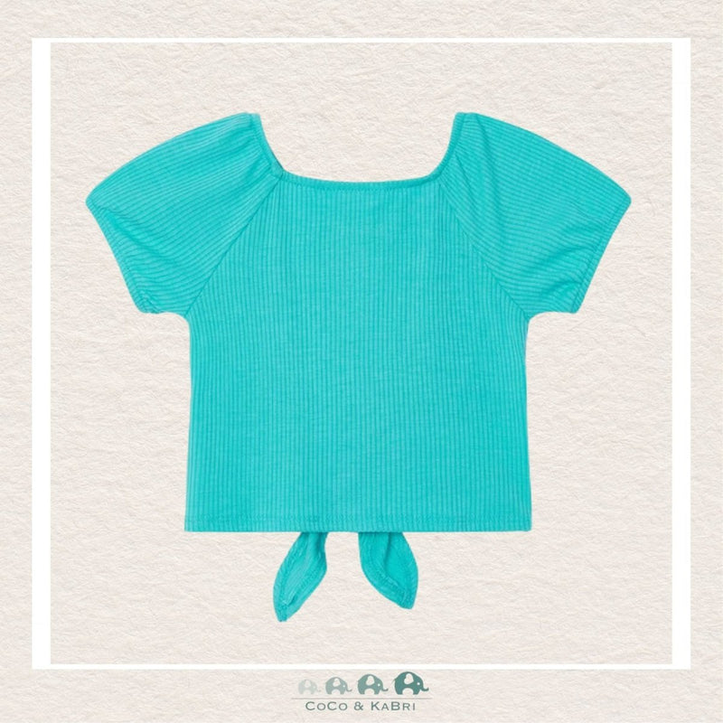 Mayoral Girls Ribbed Shirt - Jade, CoCo & KaBri Children's Boutique
