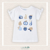 Mayoral: Girls Short Sleeve Tshirt, CoCo & KaBri Children's Boutique