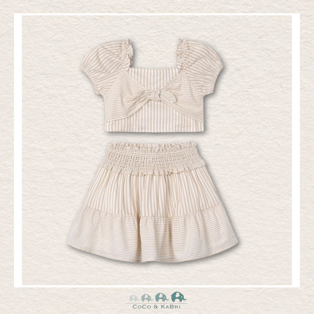 Mayoral Girls Striped Skirt Set, CoCo & KaBri Children's Boutique