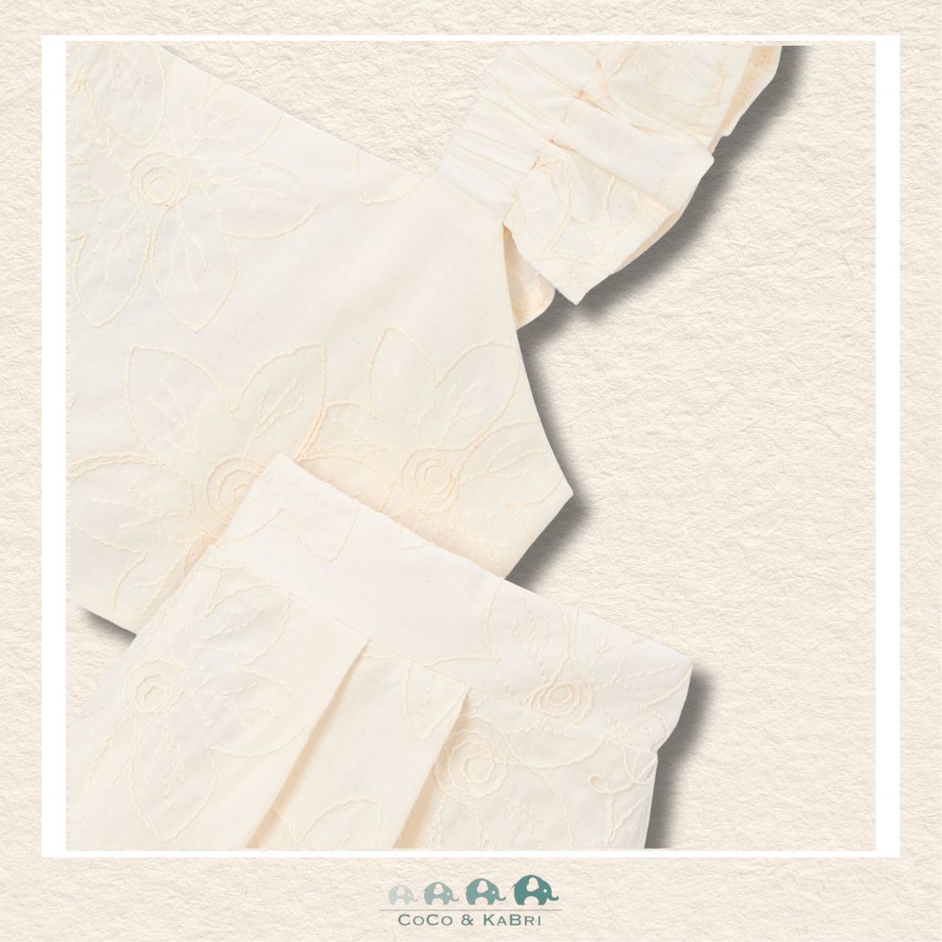 Close-up of Mayoral fabric showing the textured cotton outer and breathable natural cotton lining | Canada