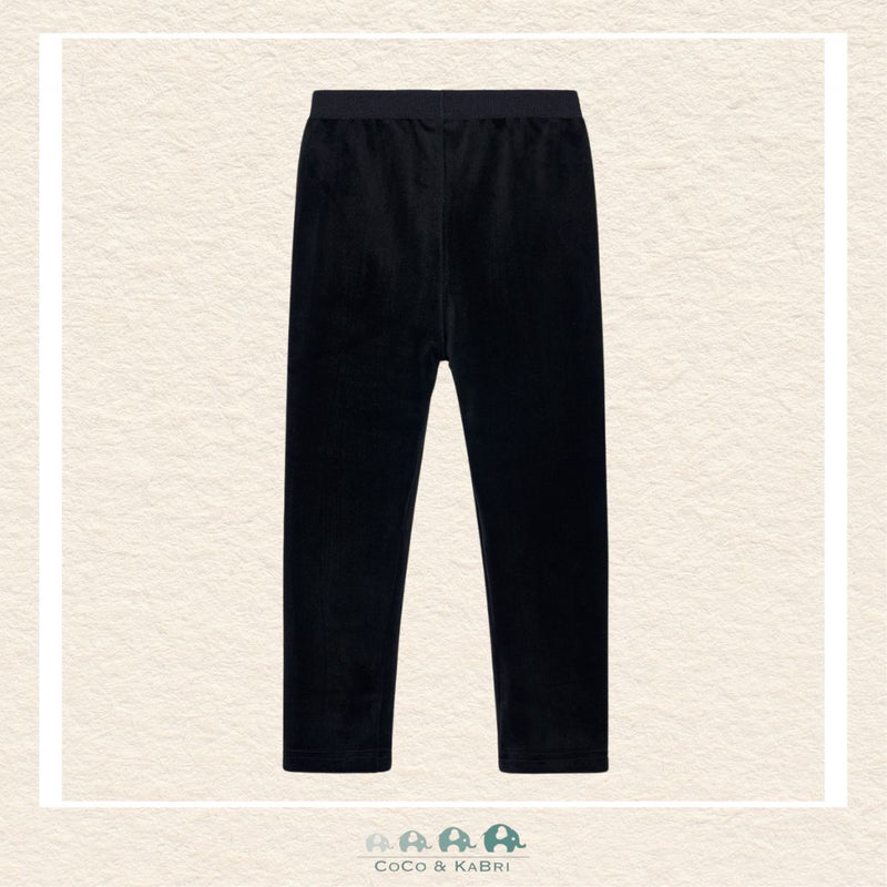 Mayoral Girls' Velvet Legging Pants – Black, CoCo & KaBri Children's Boutique